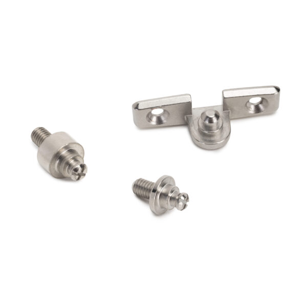 Emuca Piston de porte relevable Thin, diamètre 12mm, avec loquets, 5kg, acier et plastique, nickelé mat – Image 8