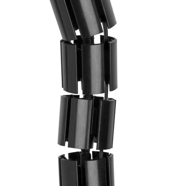 Colonne passe-câbles Hexa, plastique, noir – Image 6