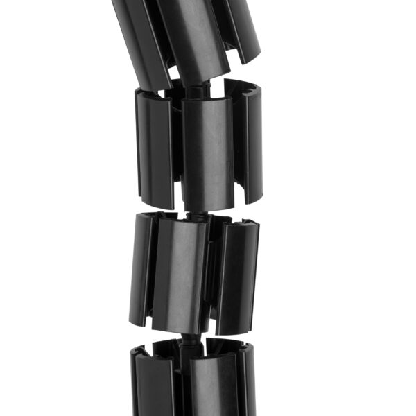 Colonne passe-câbles Hexa, plastique, noir – Image 7
