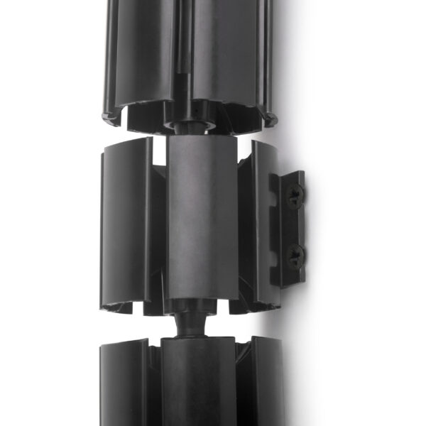 Colonne passe-câbles Hexa, plastique, noir – Image 8