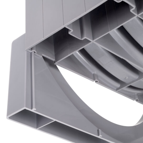 Emuca Kit de rangement pour assiettes, 13 assiettes maximum, Plastique, Gris – Image 6