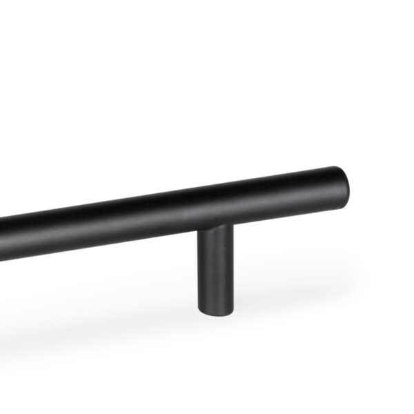 Emuca Lot de 10 poignées pour meubles Orlando, L252mm, entraxe 192mm, Acier, Peint en noir – Image 10