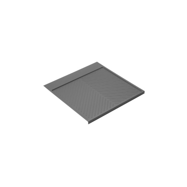 Emuca Protecteurs fond pour la cuisine Sink, M60, 567x580mm, épaisseur de la planchet 16mm, découpable, Plastique, Gris antracite