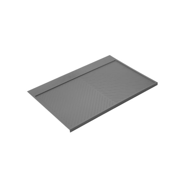 Emuca Protecteurs fond pour la cuisine Sink, M90, 867x580mm, épaisseur de la planchet 16mm, découpable, Plastique, Gris antracite
