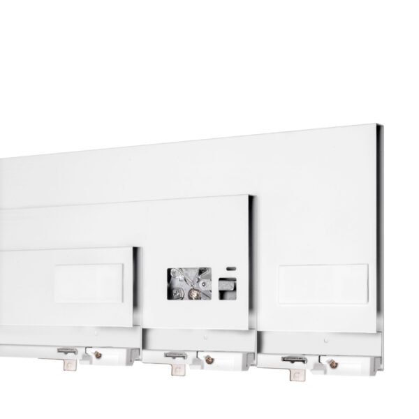 Emuca Tiroir extérieur Protone 30kg , coulisses à sortie totale et fermeture amortie, hauteur 131mm, profondeur 350mm, Acier, Peint en blanc – Image 5