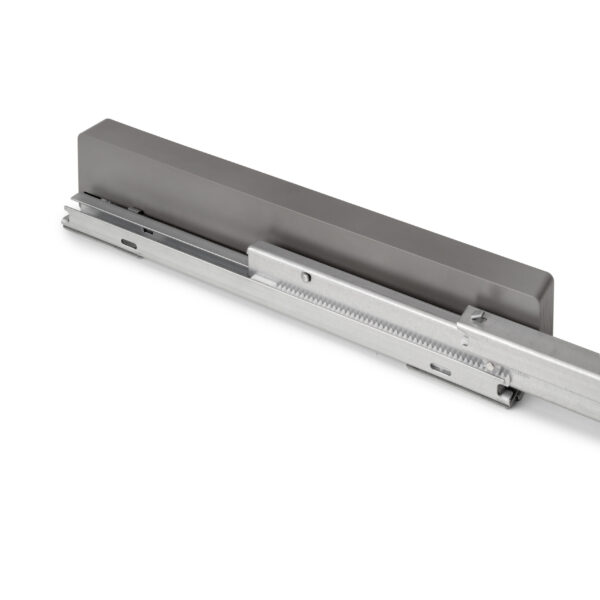 Emuca Rack avec glissières à extension totale et à fermeture douce pour accessoires d'armoire Quartz, 787-813mm, Aluminium et plastique, Titane – Image 20
