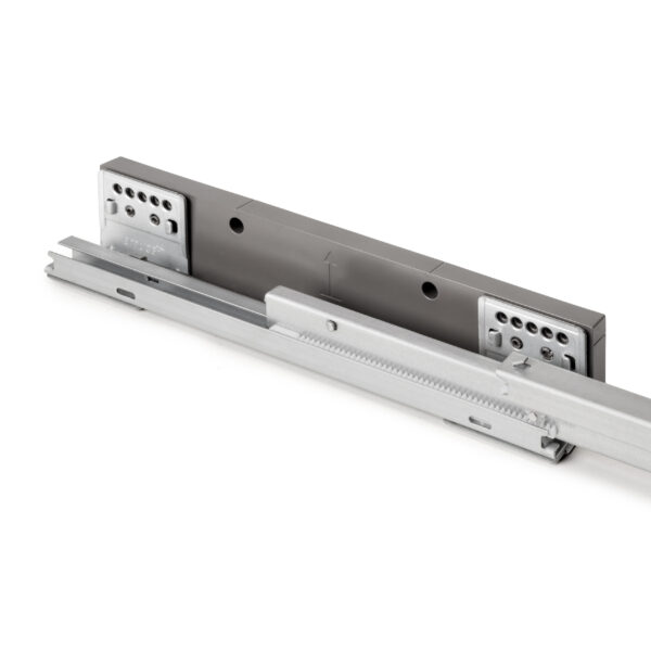 Emuca Rack avec glissières à extension totale et à fermeture douce pour accessoires d'armoire Quartz, 812-838mm, Aluminium et plastique, Titane – Image 19