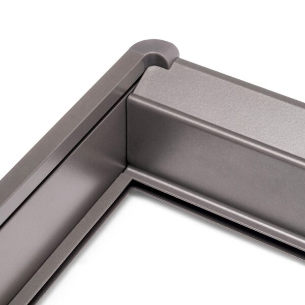 Emuca Rack avec glissières à extension totale et à fermeture douce pour accessoires d'armoire Quartz, 562-588mm, Aluminium et plastique, Titane – Image 10