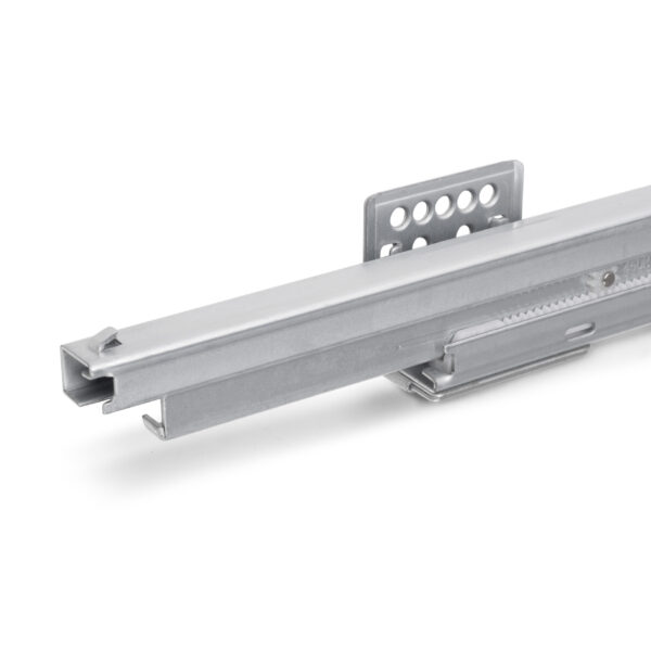Emuca Rack avec glissières à extension totale et à fermeture douce pour accessoires d'armoire Quartz, 562-588mm, Aluminium et plastique, Titane – Image 17