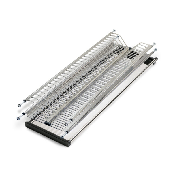 Emuca Égouttoir acier inoxydable Drynox, module 600mm, acier inoxydable – Image 8