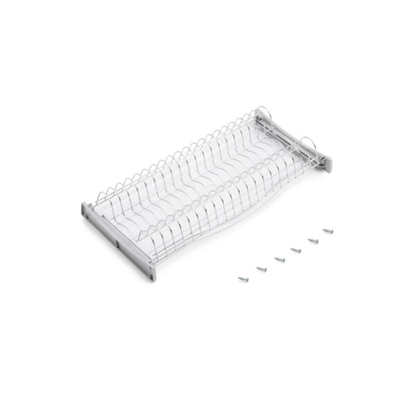 Emuca Égouttoir Suprastar pour module, 600, Acier, Chromé – Image 3