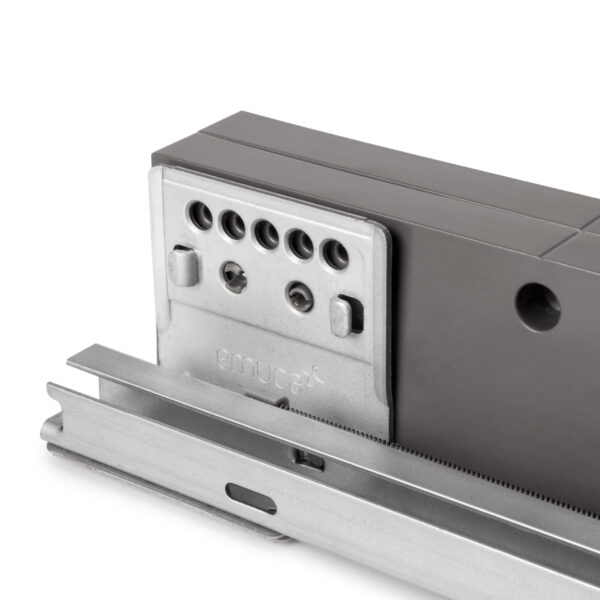 Emuca Ensemble de 2 Entretoise latérale pour le cadre Quartz, Plastique, Titane – Image 5