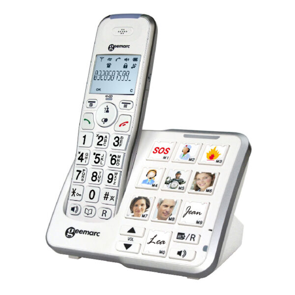 Combiné supplémentaire pour Amplidect 295 Geemarc - Sans photo – Image 4