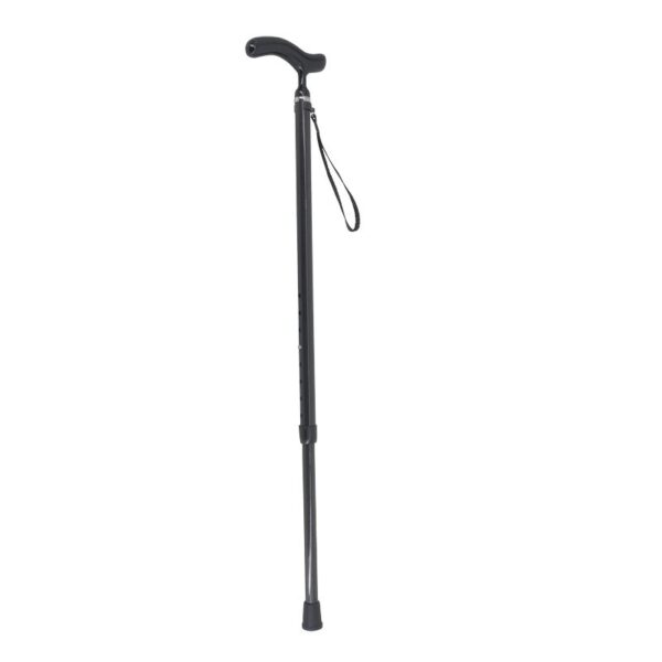 Canne de marche en carbone fixe ou pliable - Bois de rose - Fixe – Image 6