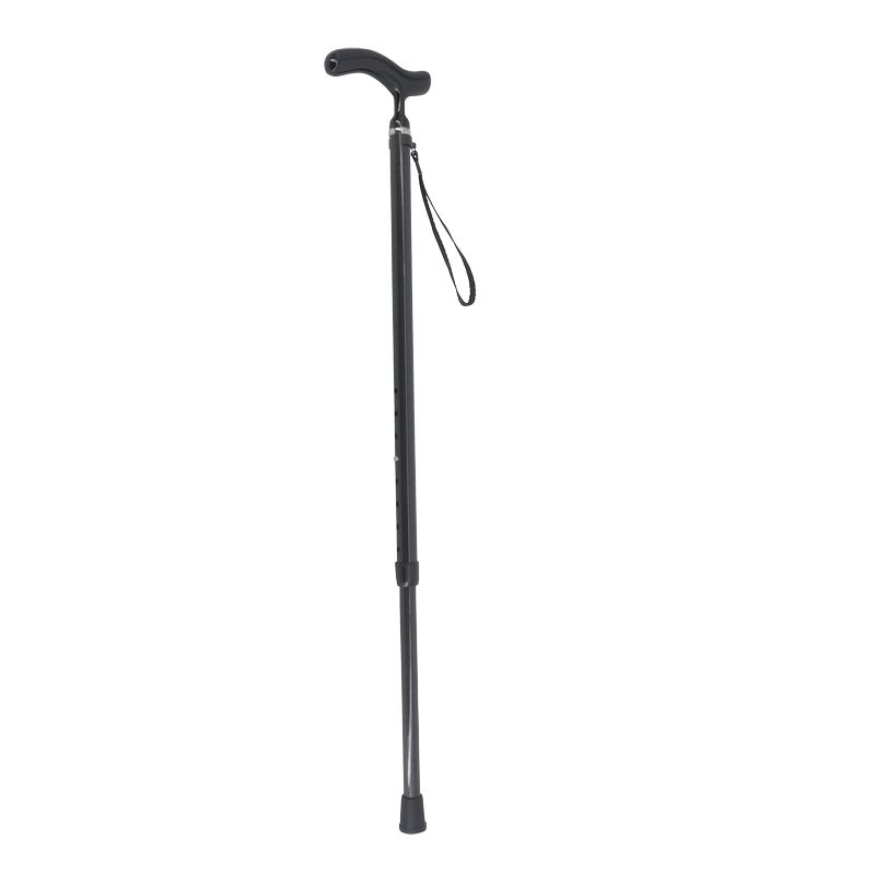 Canne de marche en carbone fixe ou pliable - Bois de rose - Fixe – Image 6