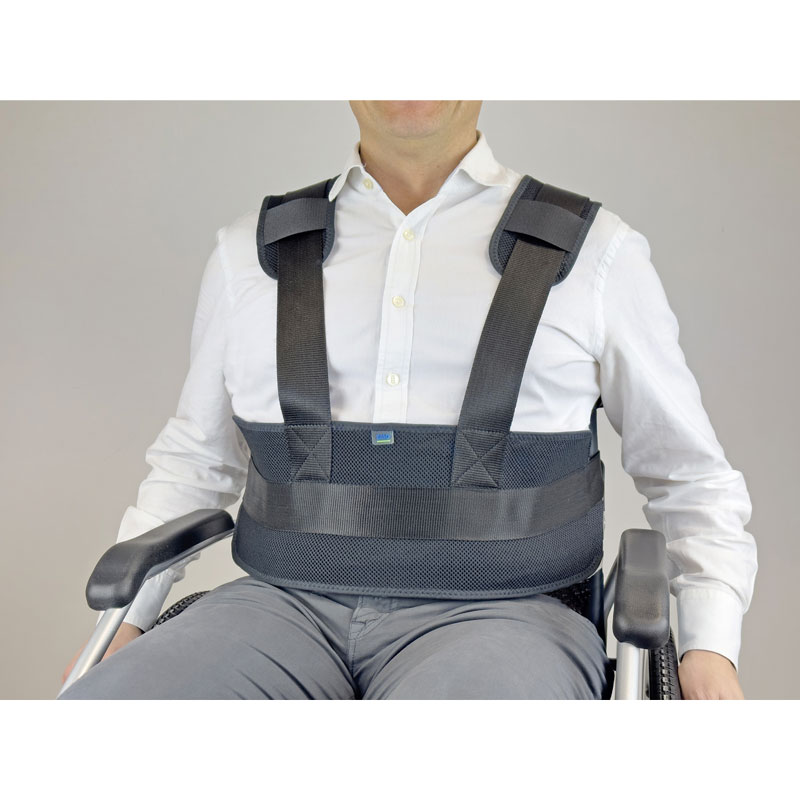 Ceinture abdominale à bretelles mesh – Image 3
