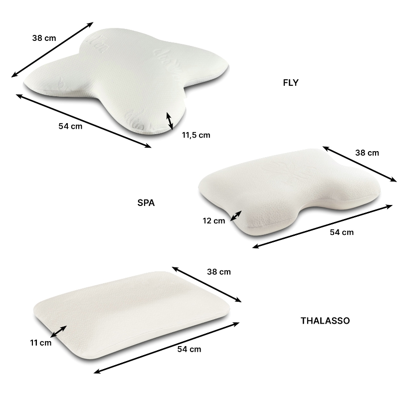 Oreillers naturels à mémoire de forme Vegelya Premium - Fly – Image 8