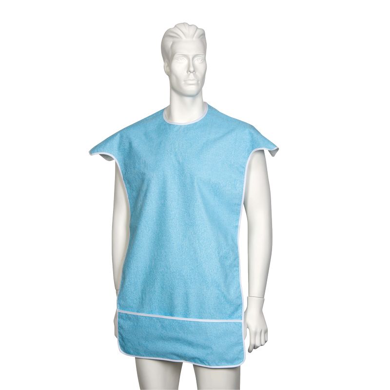 Lot de 5 serviettes adultes intraversables - Blanc – Image 6