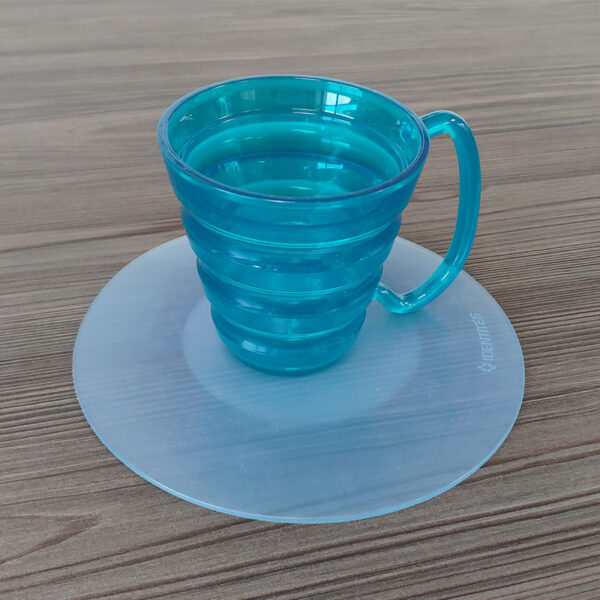 Set de repas antidérapant Ergo - Bleu - 20 cm – Image 8