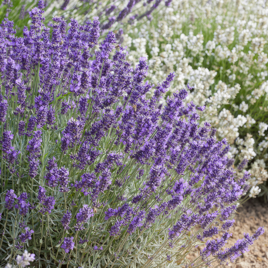 Lavandula 'Hidcote'  6 Pluggen | Kweek & Geniet van Prachtige Lavendel en pot. Plante verte type Lavandula 'Hidcote'  6 Pluggen | Kweek & Geniet van Prachtige Lavendel, livrée en pot, idéale pour intérieur lumineux. – Image 7