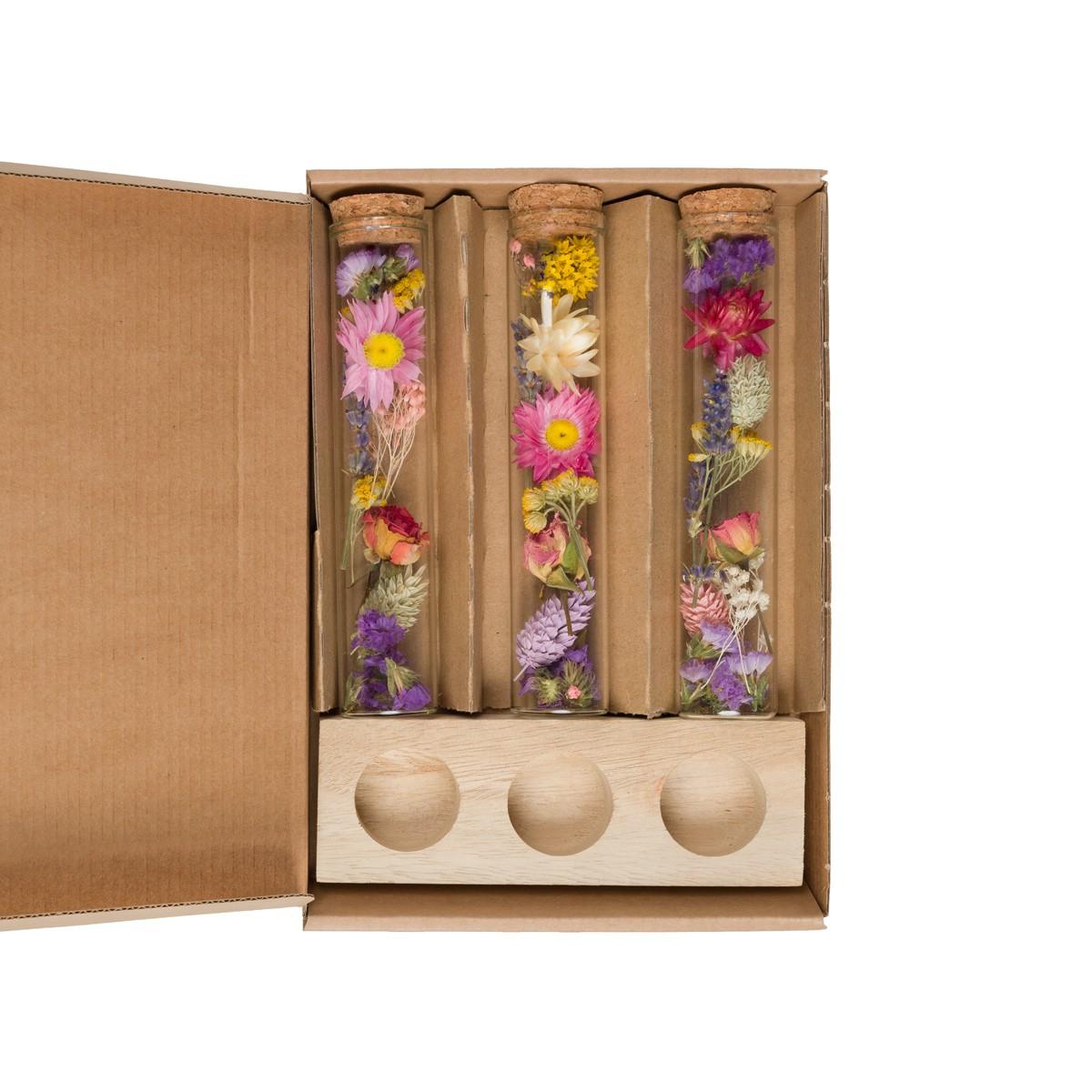 Droogbloemen en pot  Hauteur 15cm. Plante verte type Droogbloemen, livrée en pot, idéale pour intérieur lumineux.
