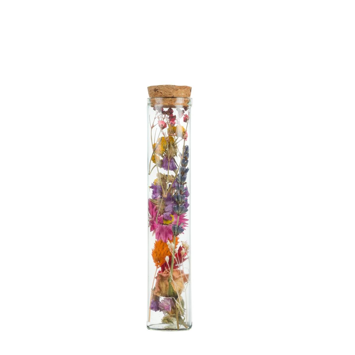 Droogbloemen en pot  Hauteur 15cm. Plante verte type Droogbloemen, livrée en pot, idéale pour intérieur lumineux.