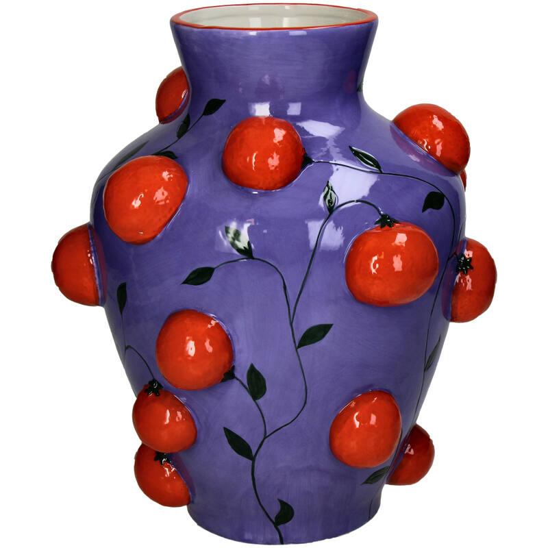 Vaas Oranje Dolomiet Multi 30 cm en pot. Plante verte type Vaas Oranje Dolomiet Multi 30 cm, livrée en pot, idéale pour intérieur lumineux.