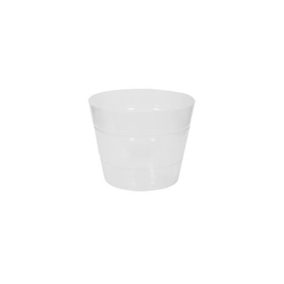 Waterdichte binnenhoes en pot Ø60cm. Plante verte type Waterdichte binnenhoes, livrée en pot, idéale pour intérieur lumineux.
