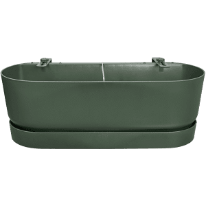 Elho Pot Greenville Easy Balcony D25cm en pot. Plante verte type Elho Pot Greenville Easy Balcony D25cm, livrée en pot, idéale pour intérieur lumineux.