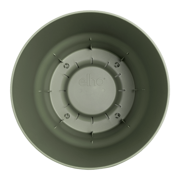 Pot elho Greenville Round groen en pot  Hauteur 28cm. Plante verte type Pot elho Greenville Round groen, livrée en pot, idéale pour intérieur lumineux. – Image 4
