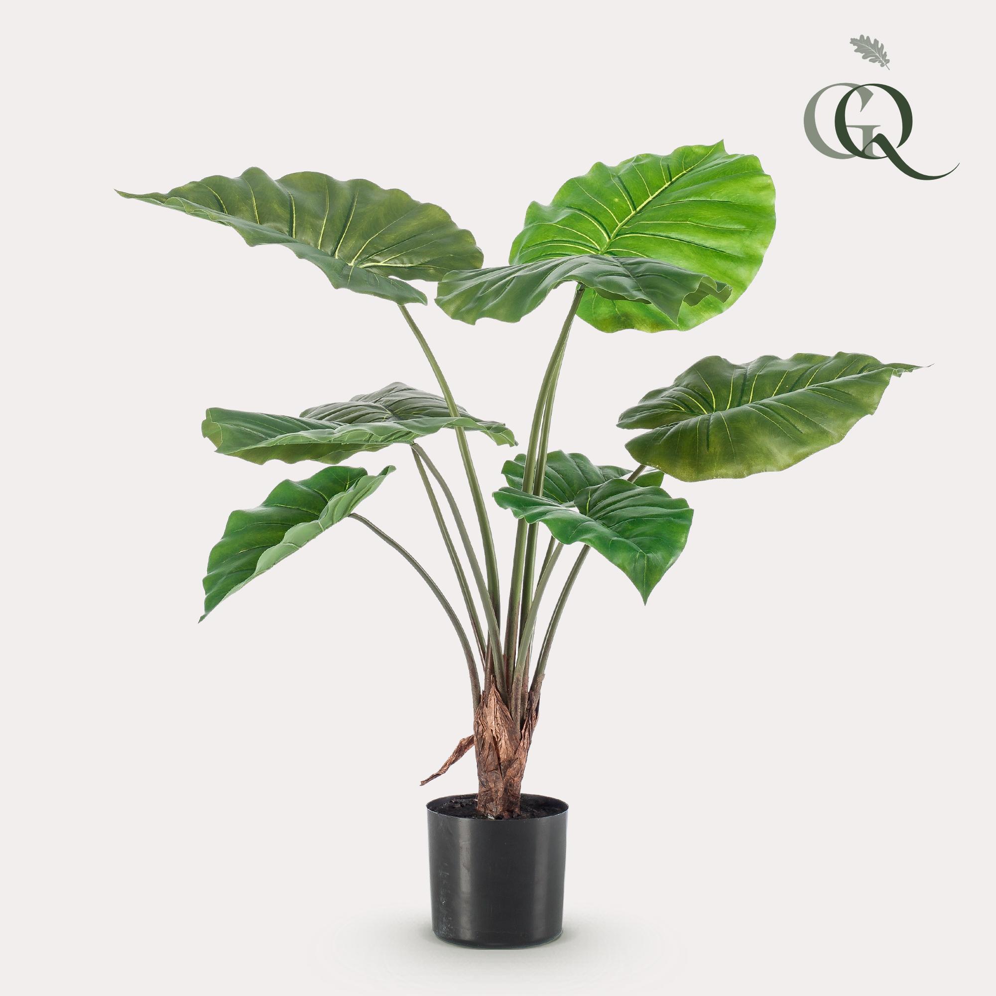 Kunstplant en pot. Plante verte type Kunstplant, livrée en pot, idéale pour intérieur lumineux.