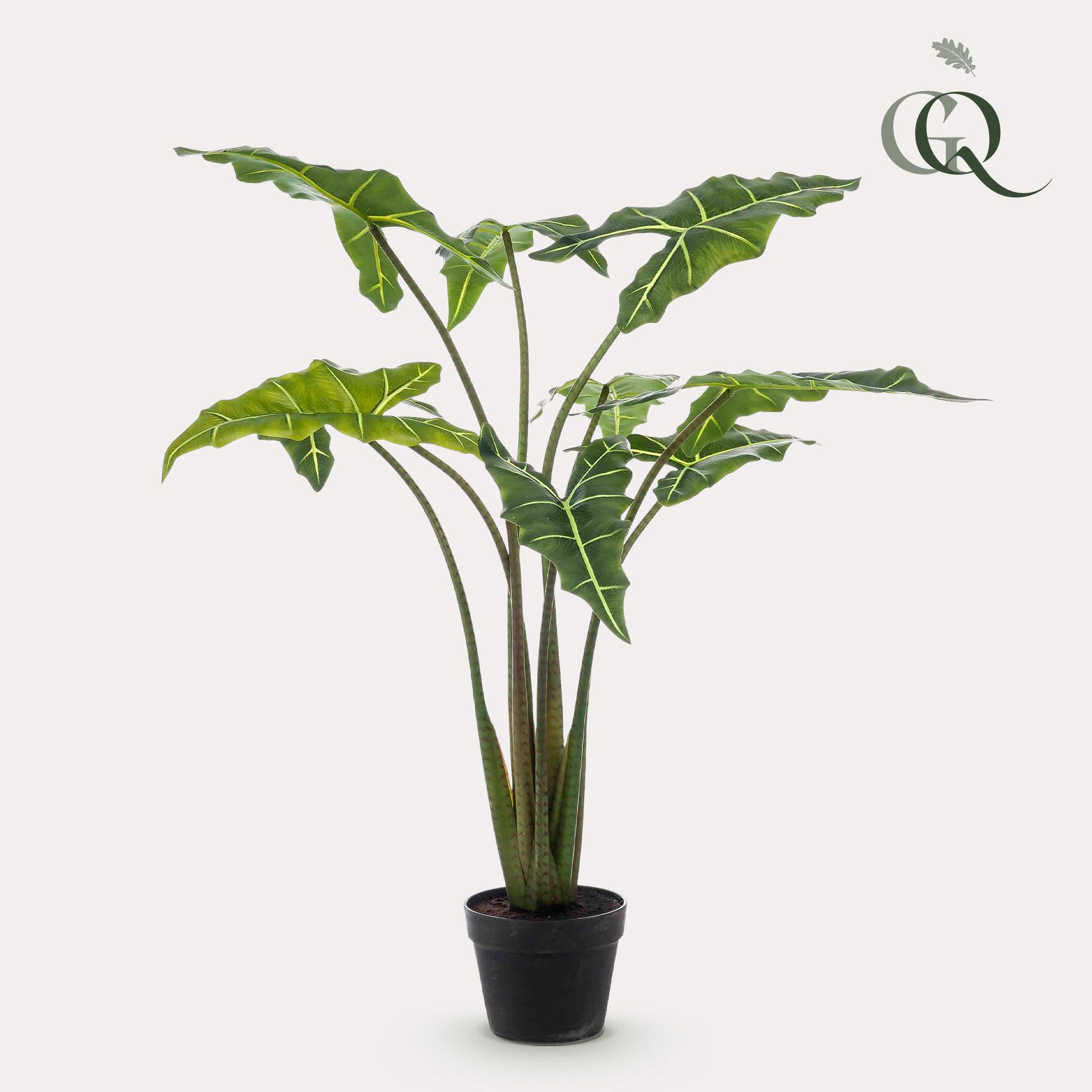 Kunstplant en pot. Plante verte type Kunstplant, livrée en pot, idéale pour intérieur lumineux.