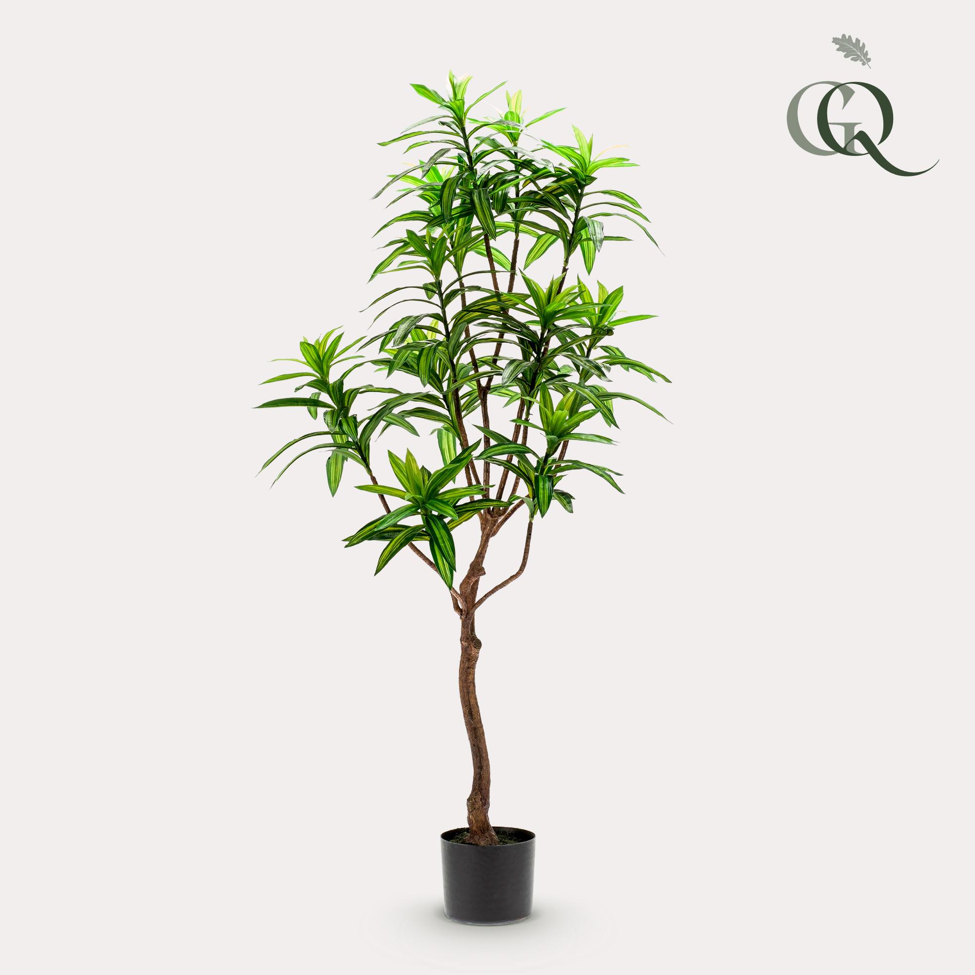 Kunstplant en pot. Plante verte type Kunstplant, livrée en pot, idéale pour intérieur lumineux.