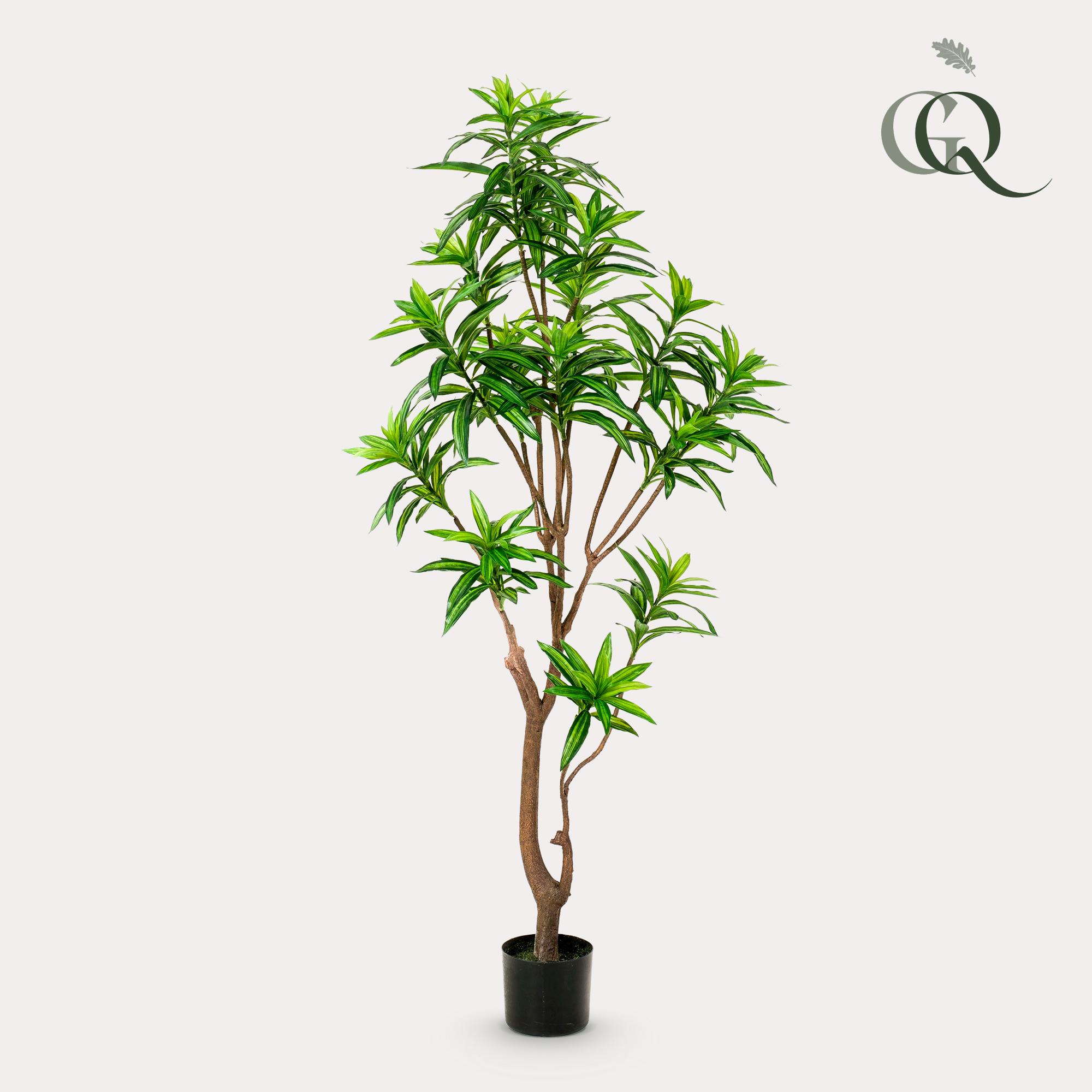 Kunstplant en pot. Plante verte type Kunstplant, livrée en pot, idéale pour intérieur lumineux.
