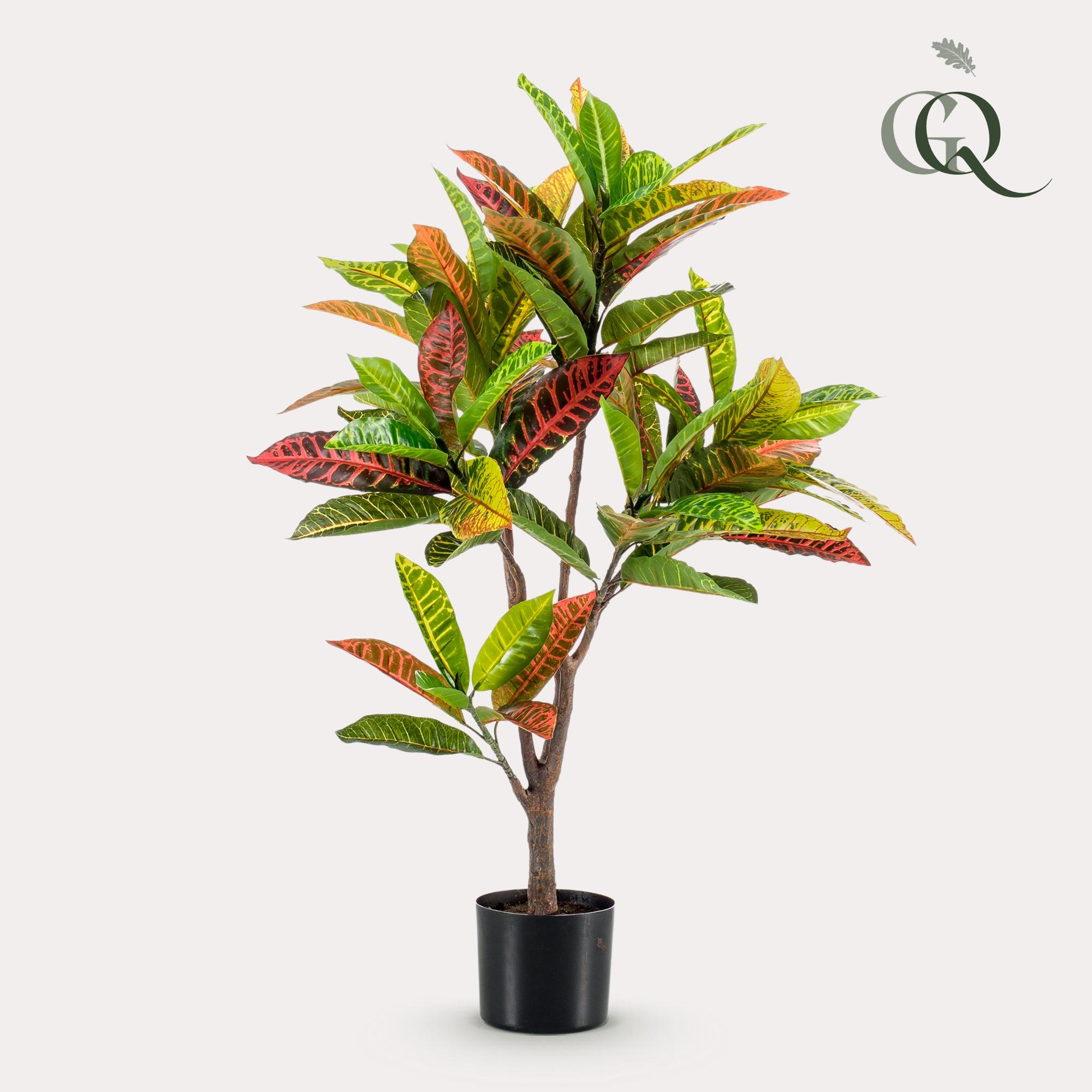 Kunstplant en pot. Plante verte type Kunstplant, livrée en pot, idéale pour intérieur lumineux.