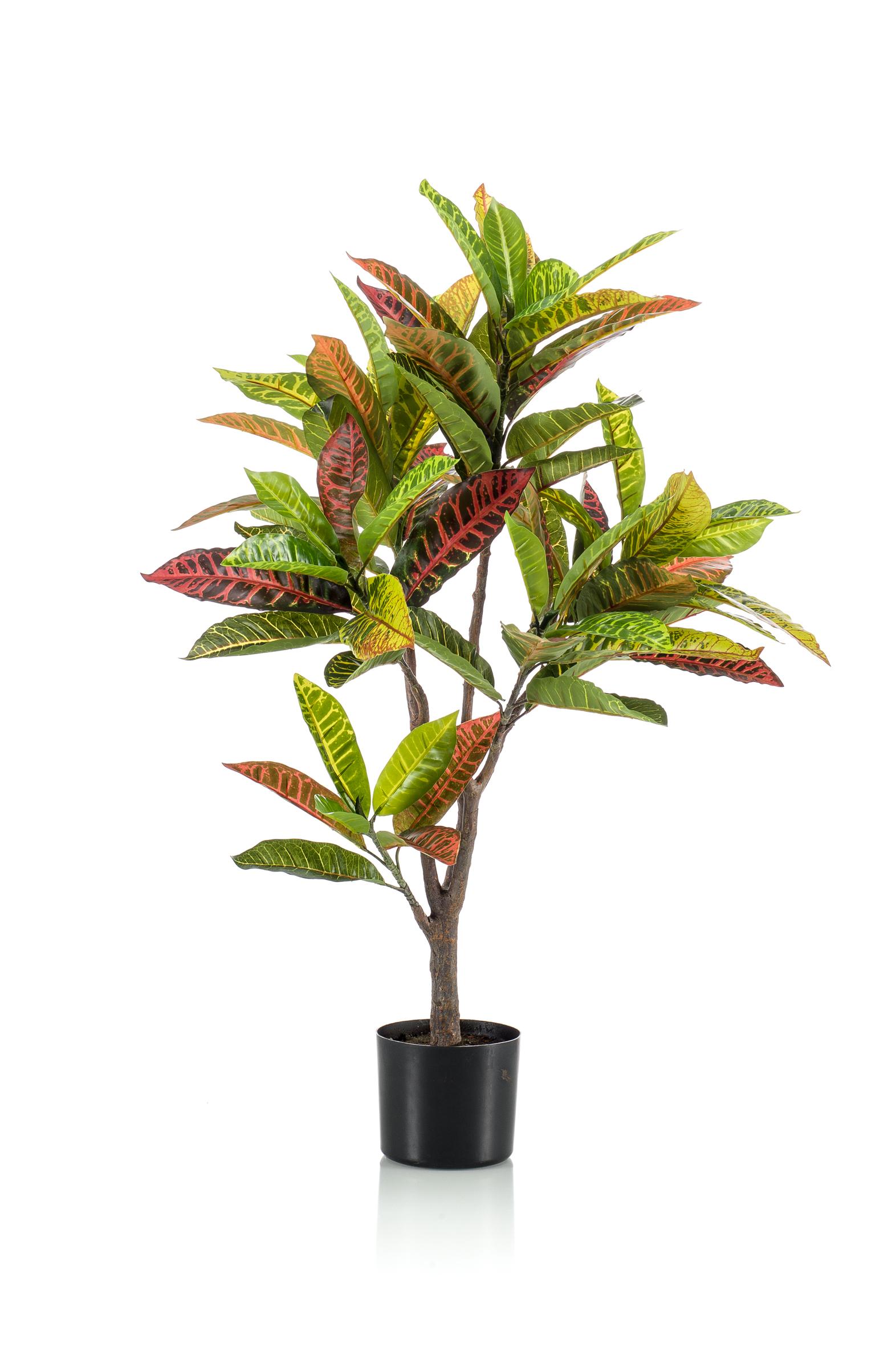 Kunstplant en pot. Plante verte type Kunstplant, livrée en pot, idéale pour intérieur lumineux. – Image 4