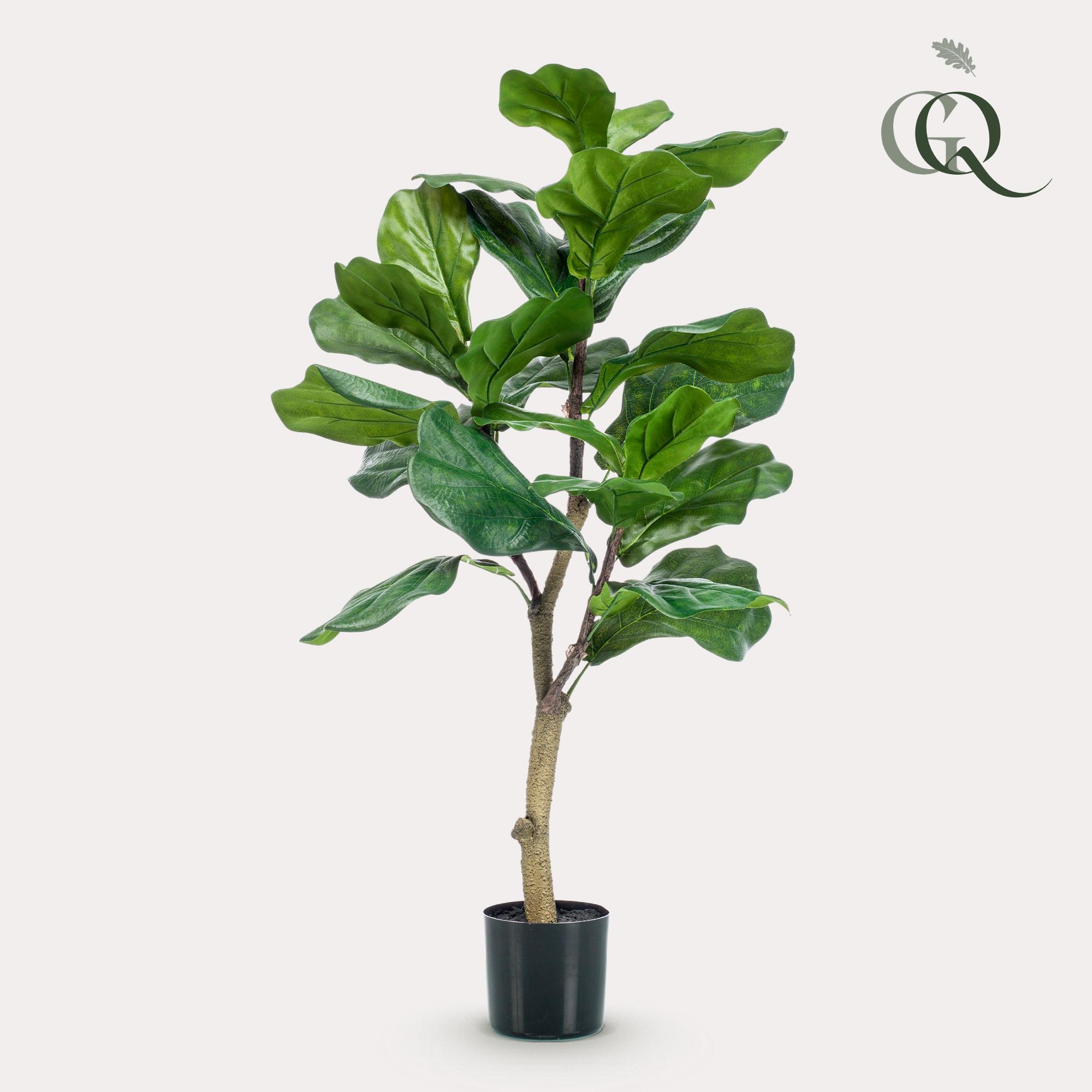 Kunstplant en pot. Plante verte type Kunstplant, livrée en pot, idéale pour intérieur lumineux.