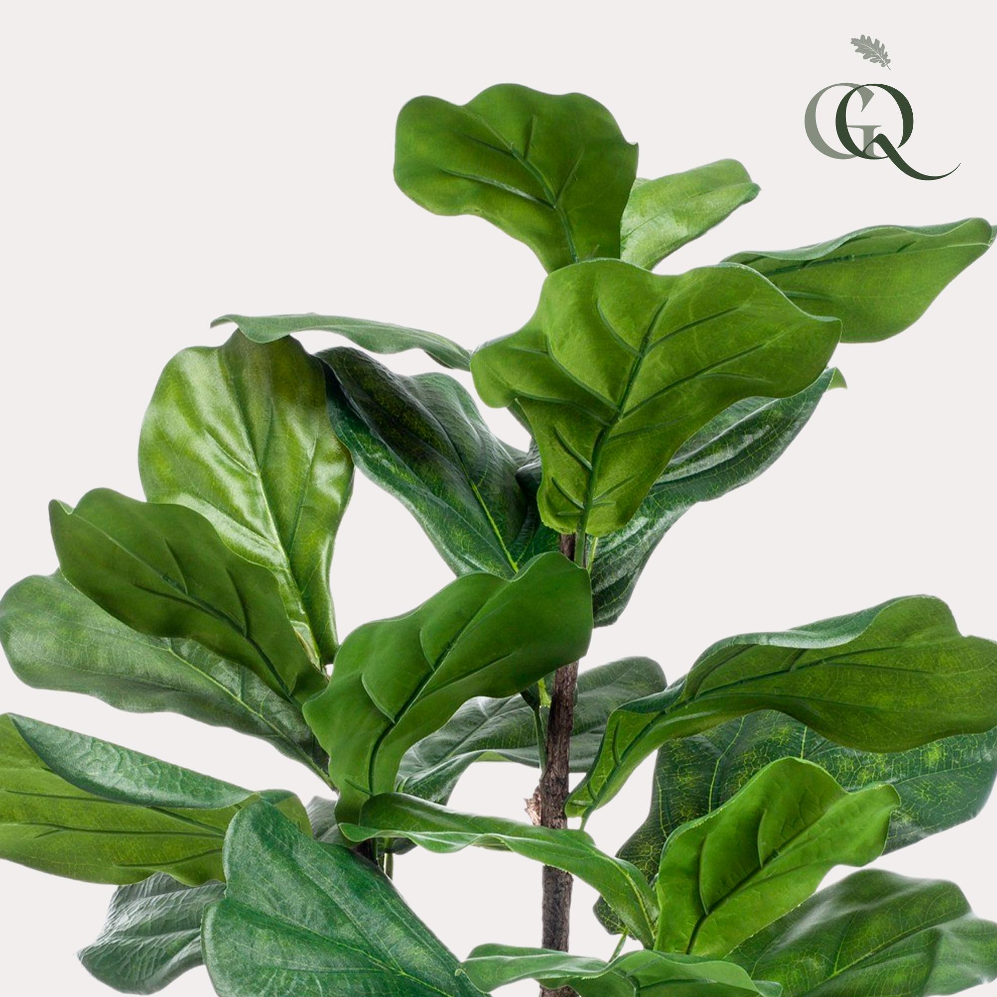 Kunstplant en pot. Plante verte type Kunstplant, livrée en pot, idéale pour intérieur lumineux. – Image 2