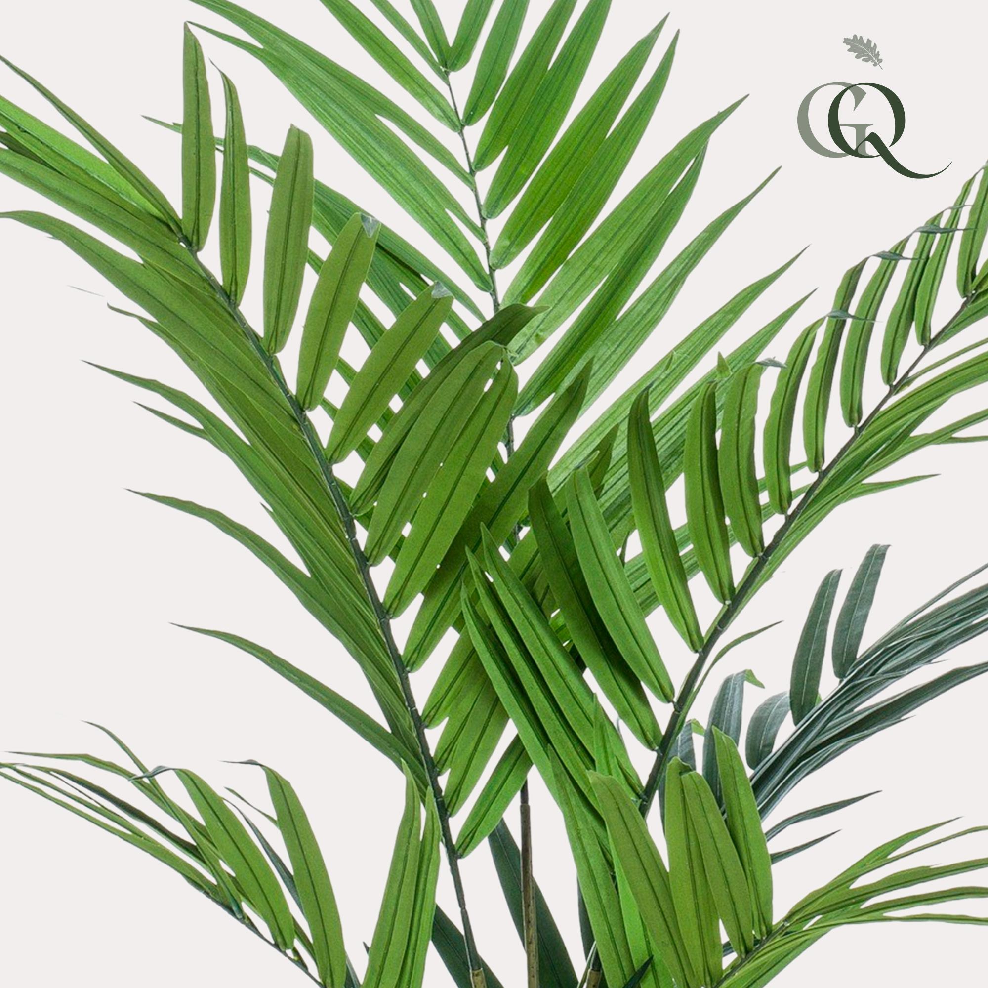 Kunstplant en pot. Plante verte type Kunstplant, livrée en pot, idéale pour intérieur lumineux. – Image 2