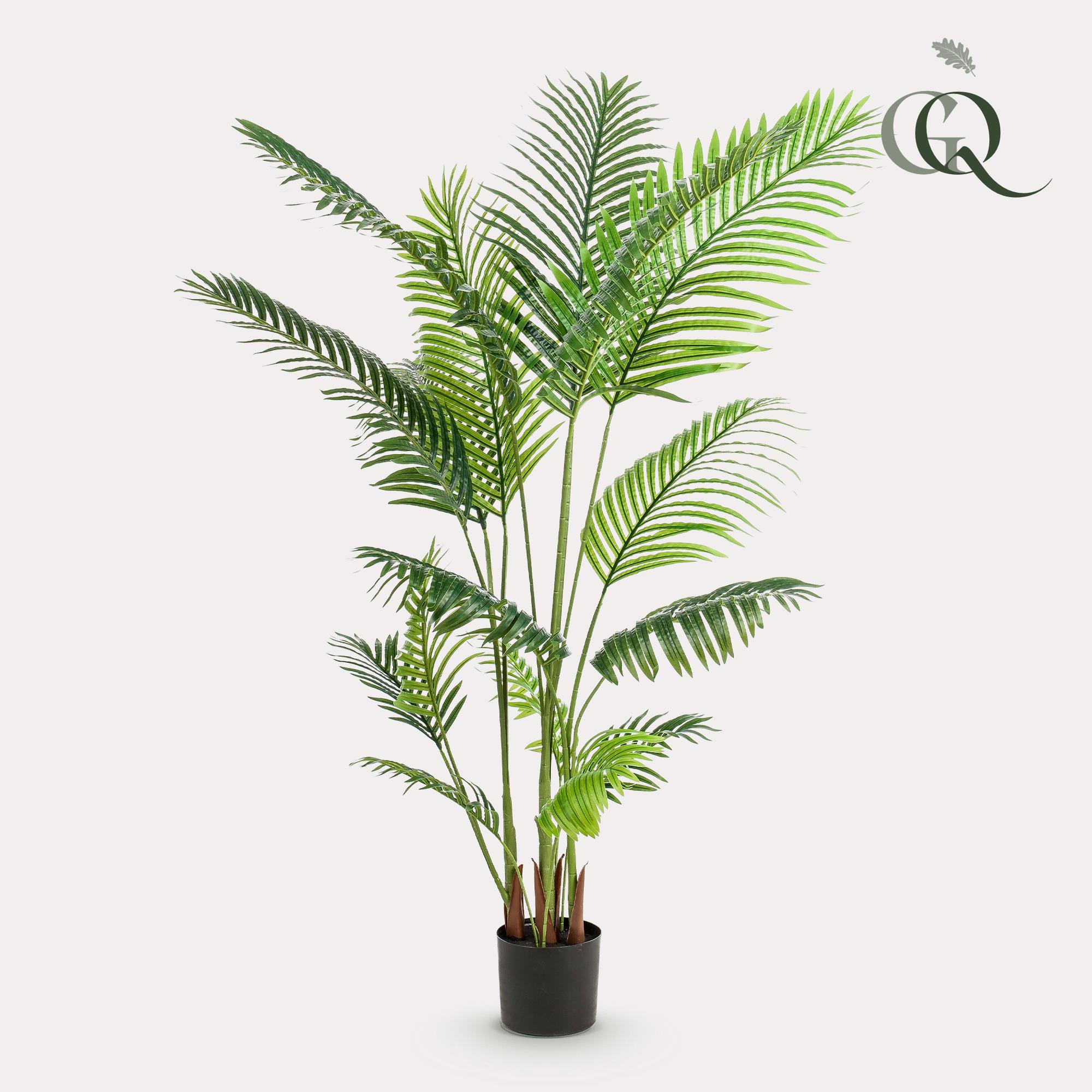 Kunstplant en pot. Plante verte type Kunstplant, livrée en pot, idéale pour intérieur lumineux.