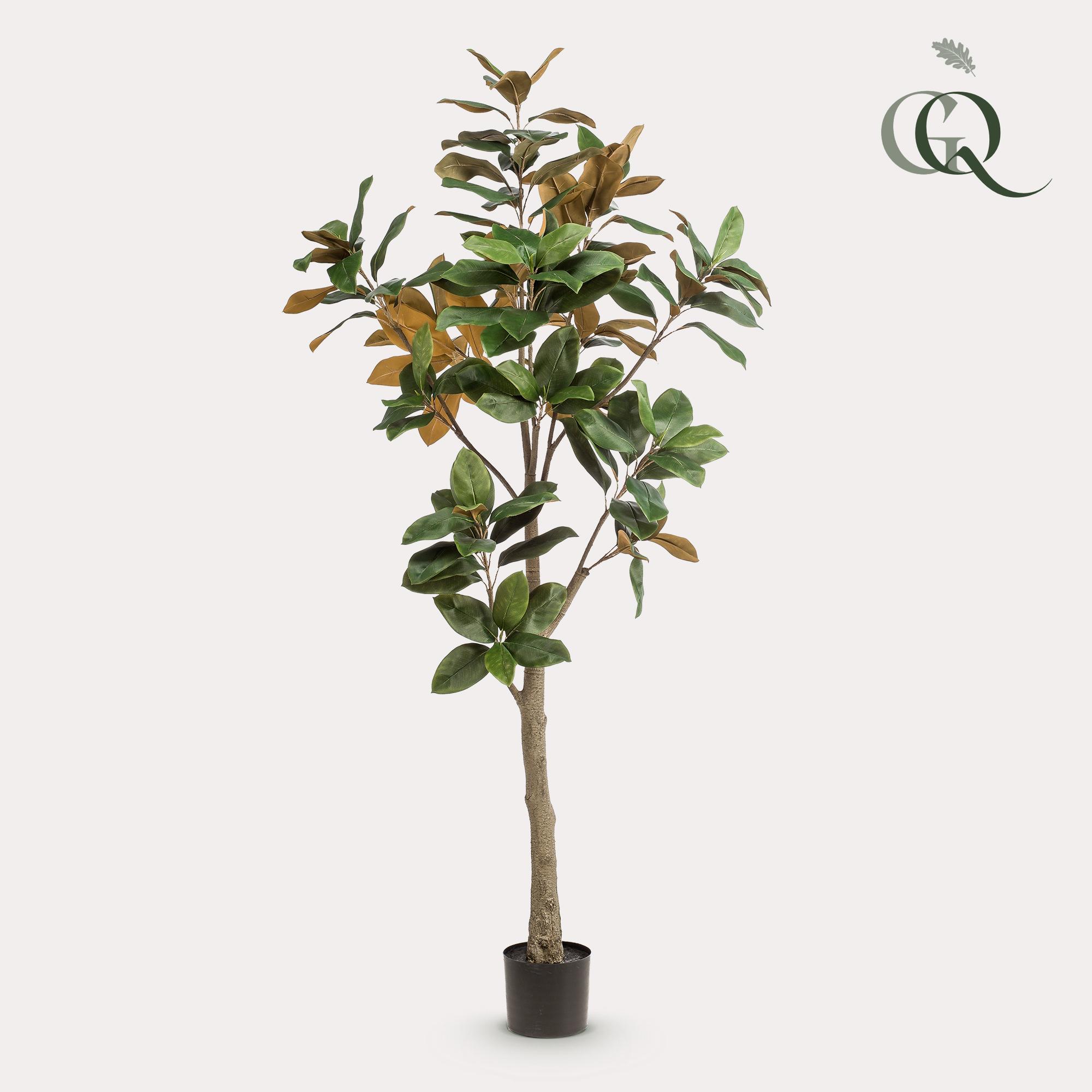 Kunstplant en pot. Plante verte type Kunstplant, livrée en pot, idéale pour intérieur lumineux.