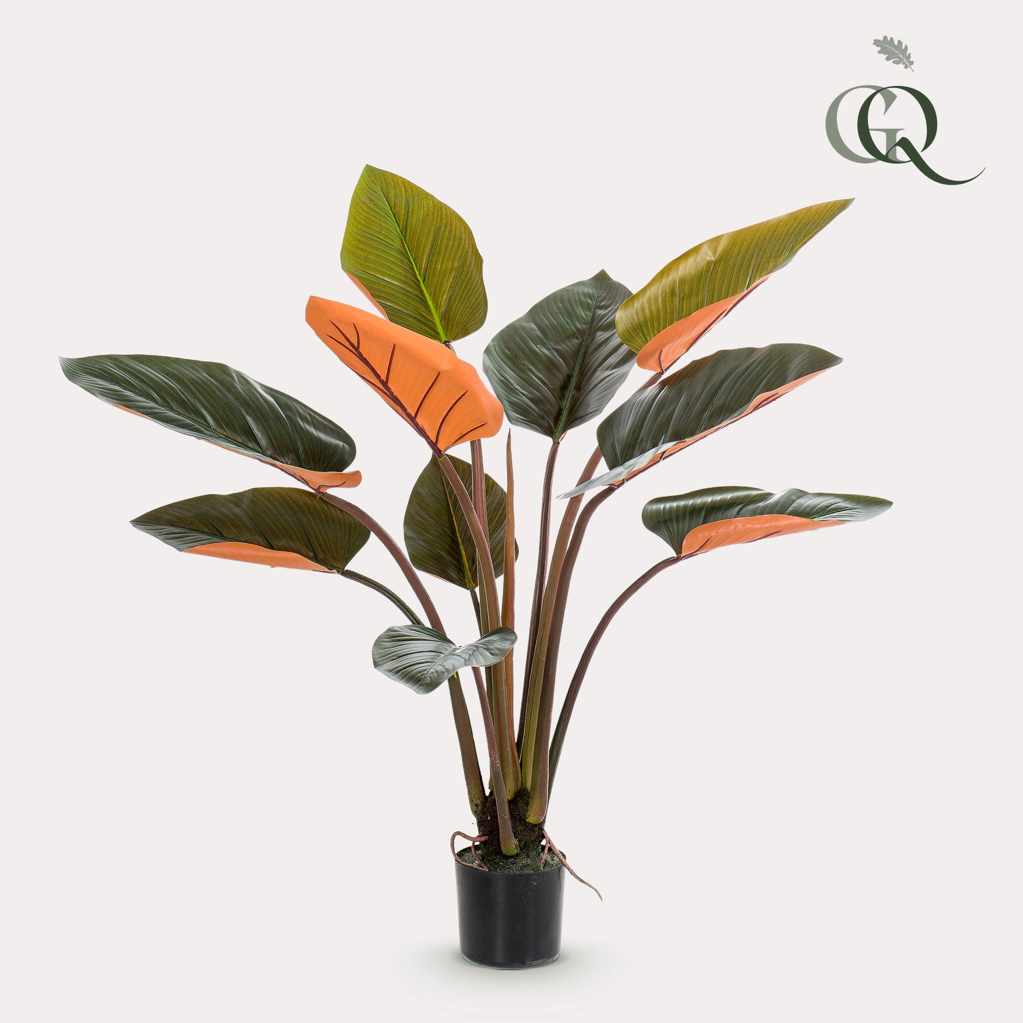 Kunstplant en pot. Plante verte type Kunstplant, livrée en pot, idéale pour intérieur lumineux.