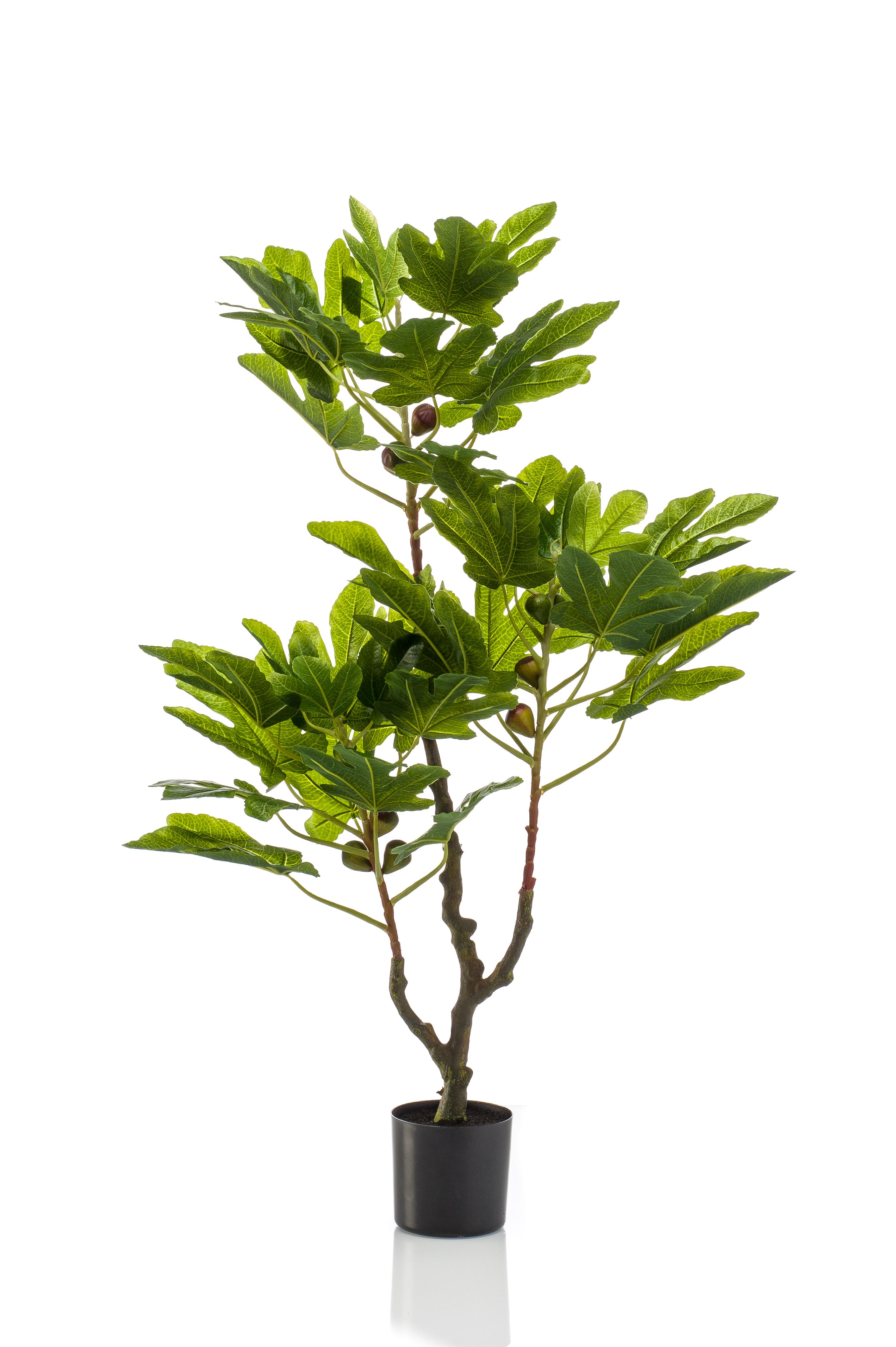 Kunstplant en pot. Plante verte type Kunstplant, livrée en pot, idéale pour intérieur lumineux. – Image 5