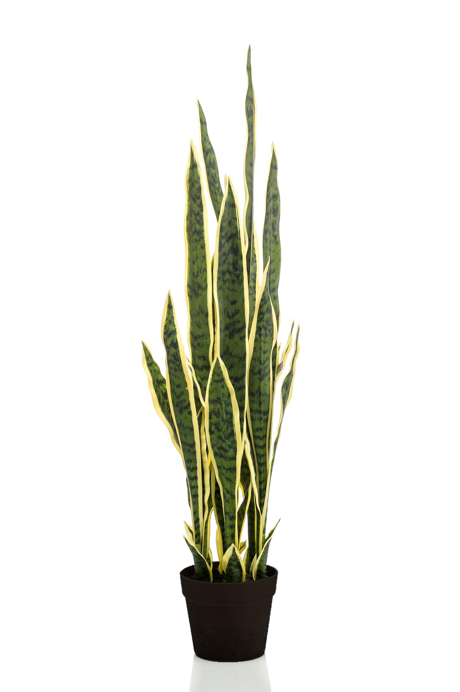 Kunstplant en pot. Plante verte type Kunstplant, livrée en pot, idéale pour intérieur lumineux. – Image 4