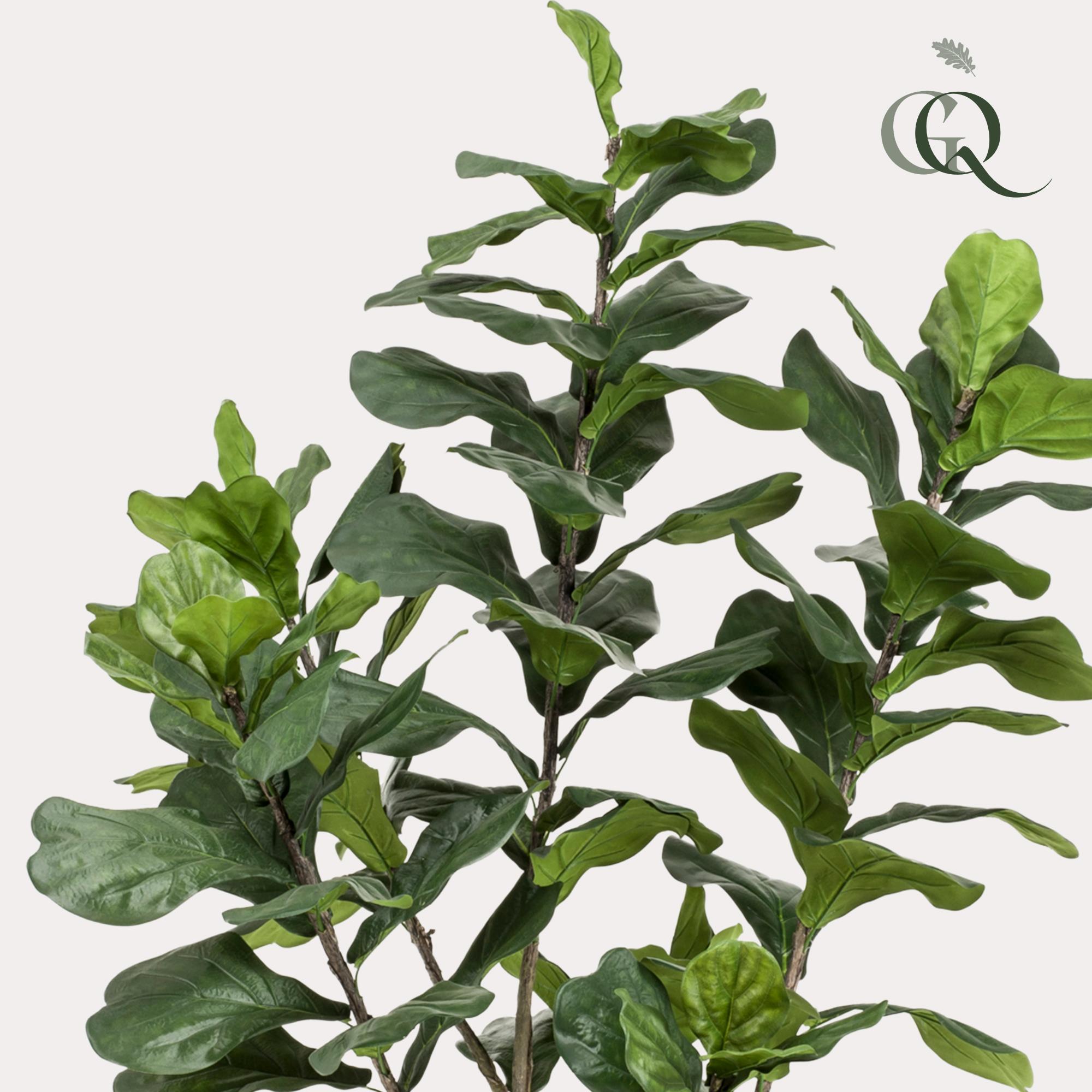 Kunstplant en pot. Plante verte type Kunstplant, livrée en pot, idéale pour intérieur lumineux. – Image 2