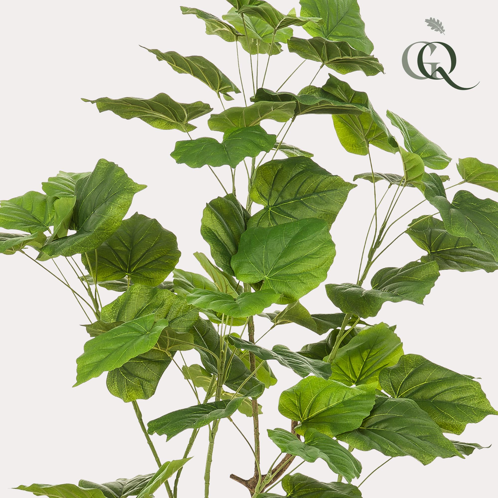 Kunstplant en pot. Plante verte type Kunstplant, livrée en pot, idéale pour intérieur lumineux. – Image 2