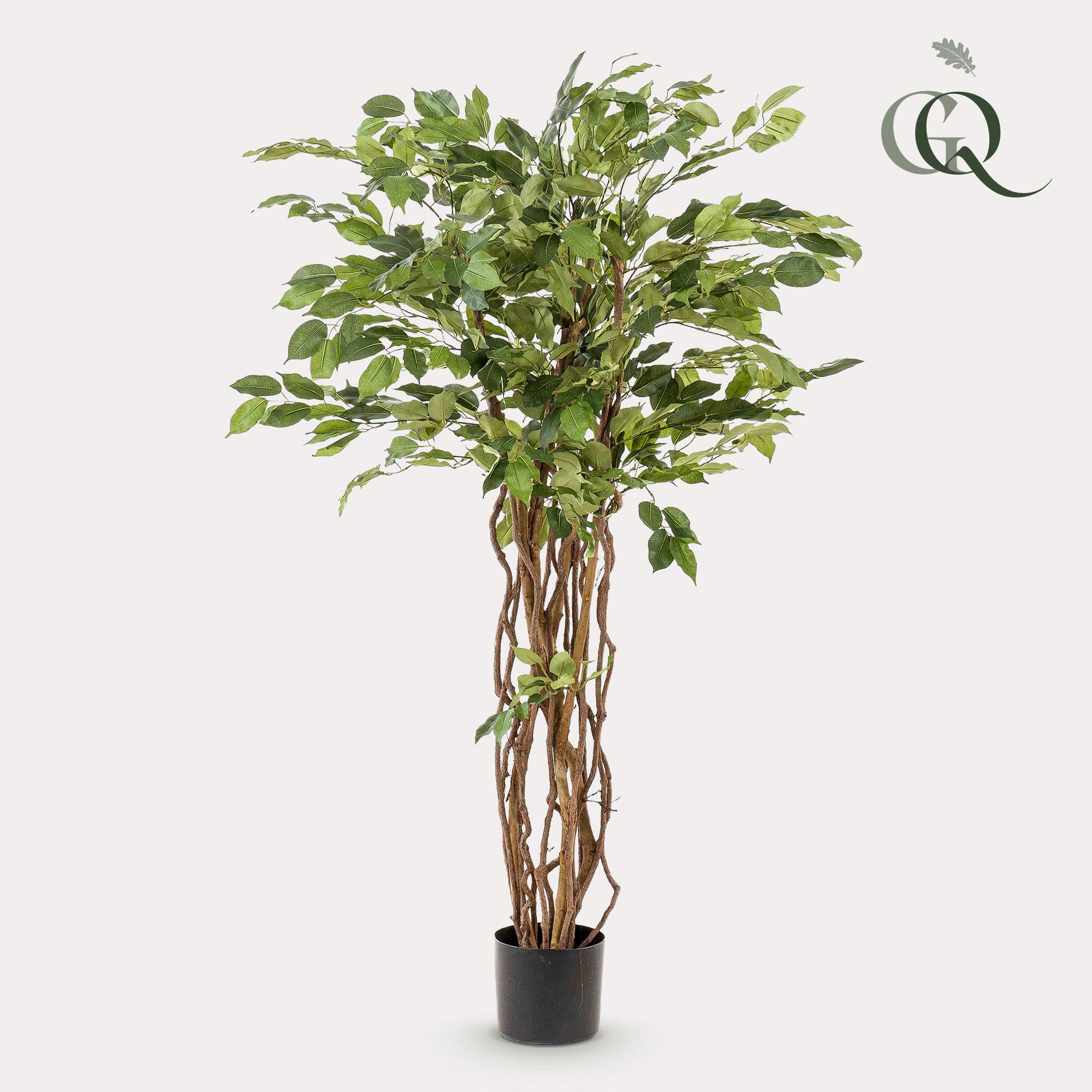 kunstplant en pot. Plante verte type kunstplant, livrée en pot, idéale pour intérieur lumineux.