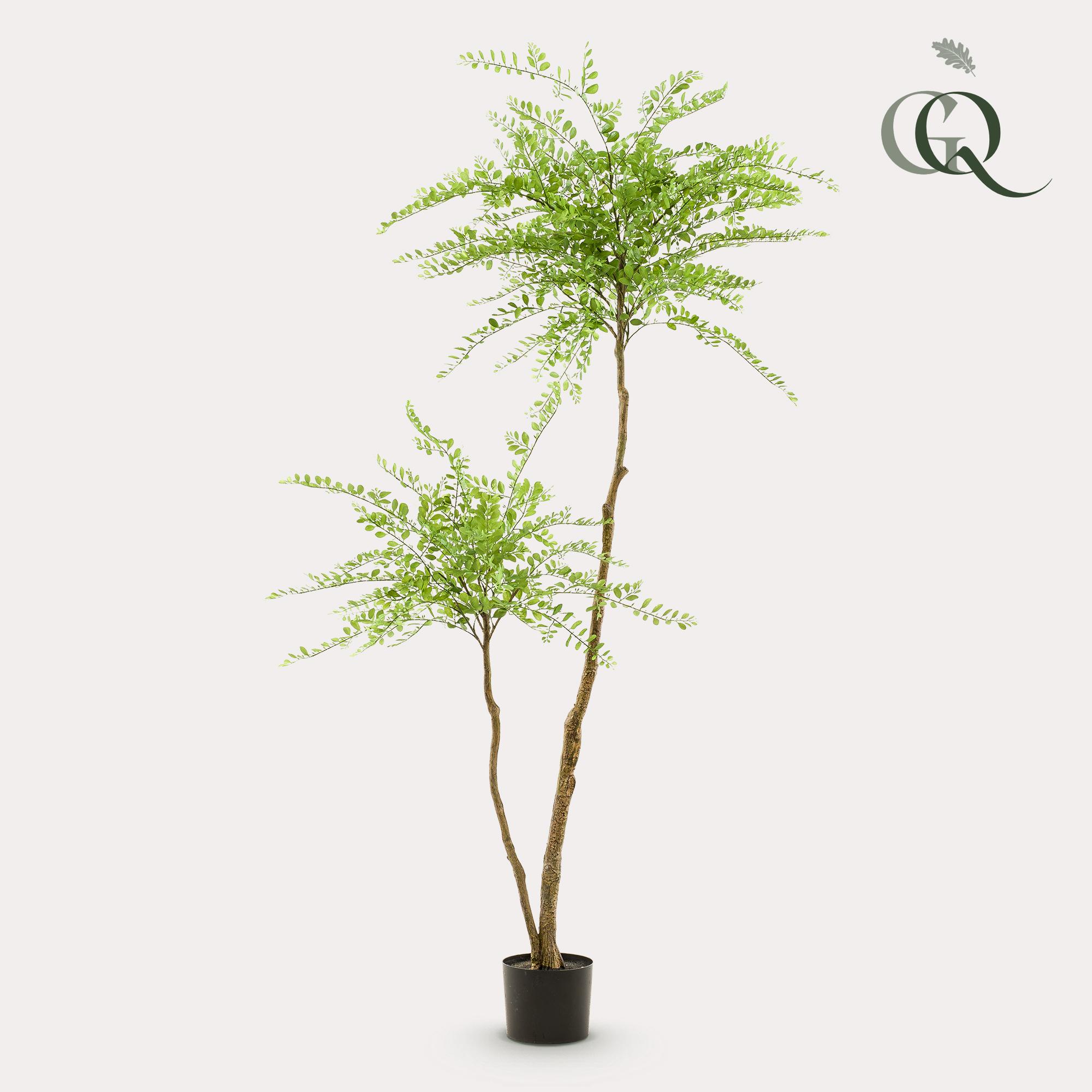 kunstplant en pot. Plante verte type kunstplant, livrée en pot, idéale pour intérieur lumineux.