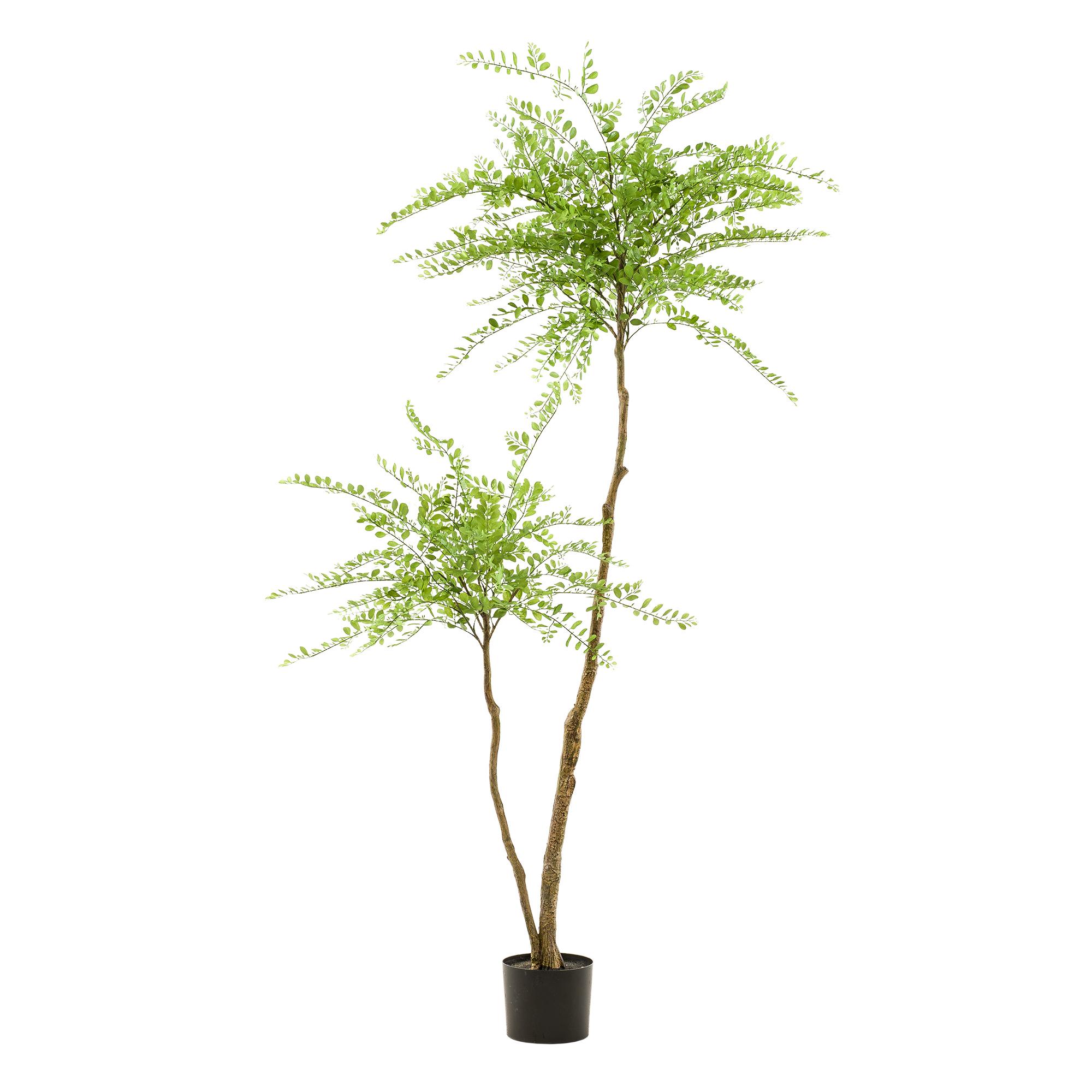 kunstplant en pot. Plante verte type kunstplant, livrée en pot, idéale pour intérieur lumineux. – Image 5