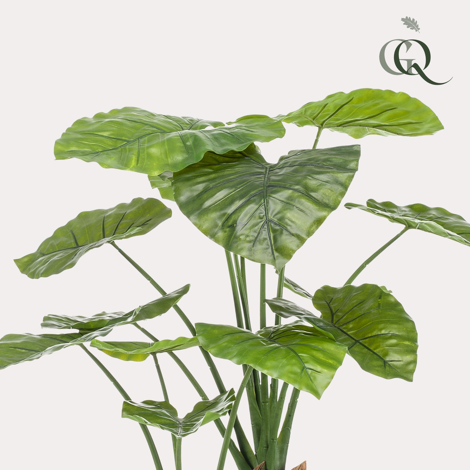 kunstplant en pot. Plante verte type kunstplant, livrée en pot, idéale pour intérieur lumineux. – Image 2